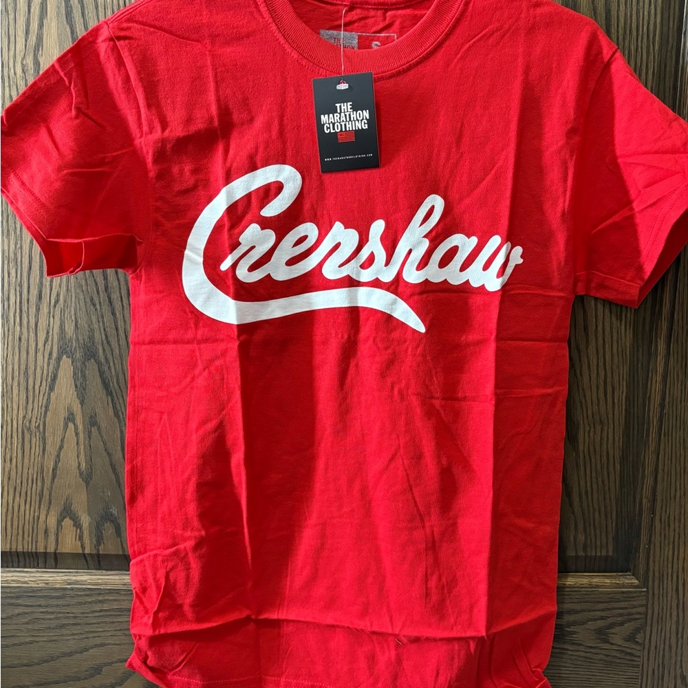 The Marathon Clothing Red Crenshaw Tee